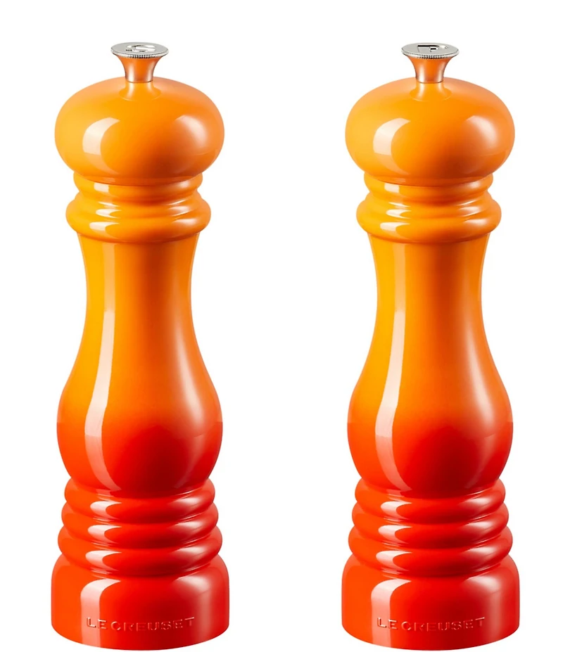Le Creuset Acrylic Classic Salt and Pepper Mill Set