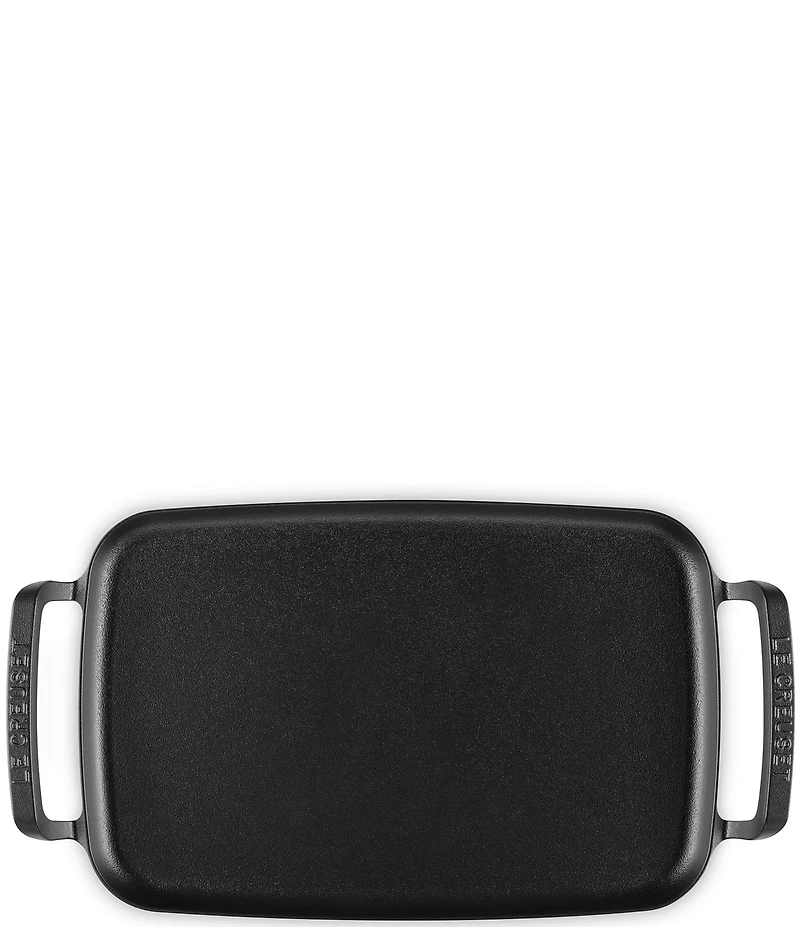 Le Creuset Alpine Outdoor Collection Enameld Cast Iron Rectangular Griddle, 15.75#double;