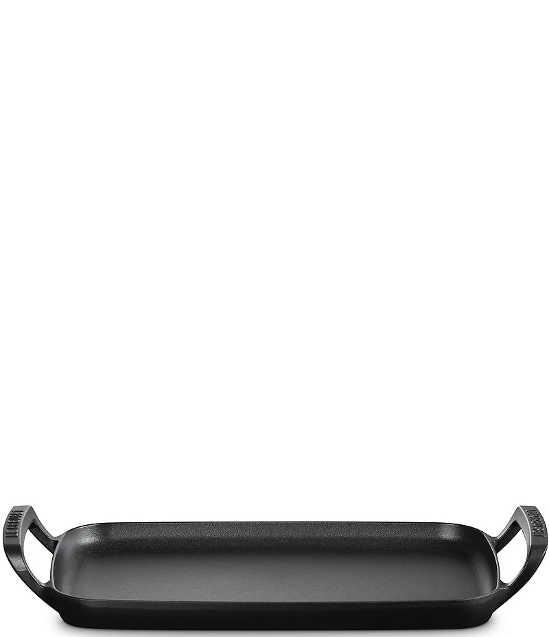 Le Creuset Alpine Outdoor Collection Enameld Cast Iron Rectangular Griddle, 15.75#double;