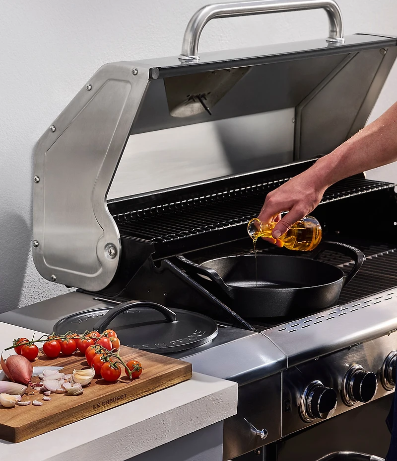 Le Creuset Alpine Outdoor Collection Enameled Cast Iron Utility Pan, 3.5 qt.