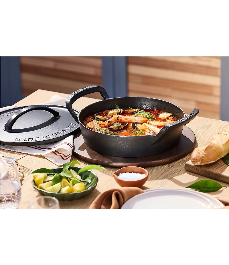 Le Creuset Alpine Outdoor Collection Enameled Cast Iron Utility Pan, 3.5 qt.