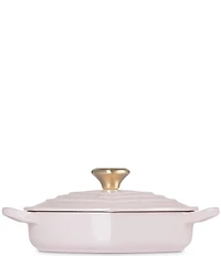 Le Creuset Cast Iron Traditional Heart Dish 1.25-Quart with Light Gold Heart Knob