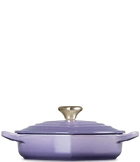 Le Creuset Cast Iron Traditional Heart Dish 1.25-Quart with Light Gold Heart Knob