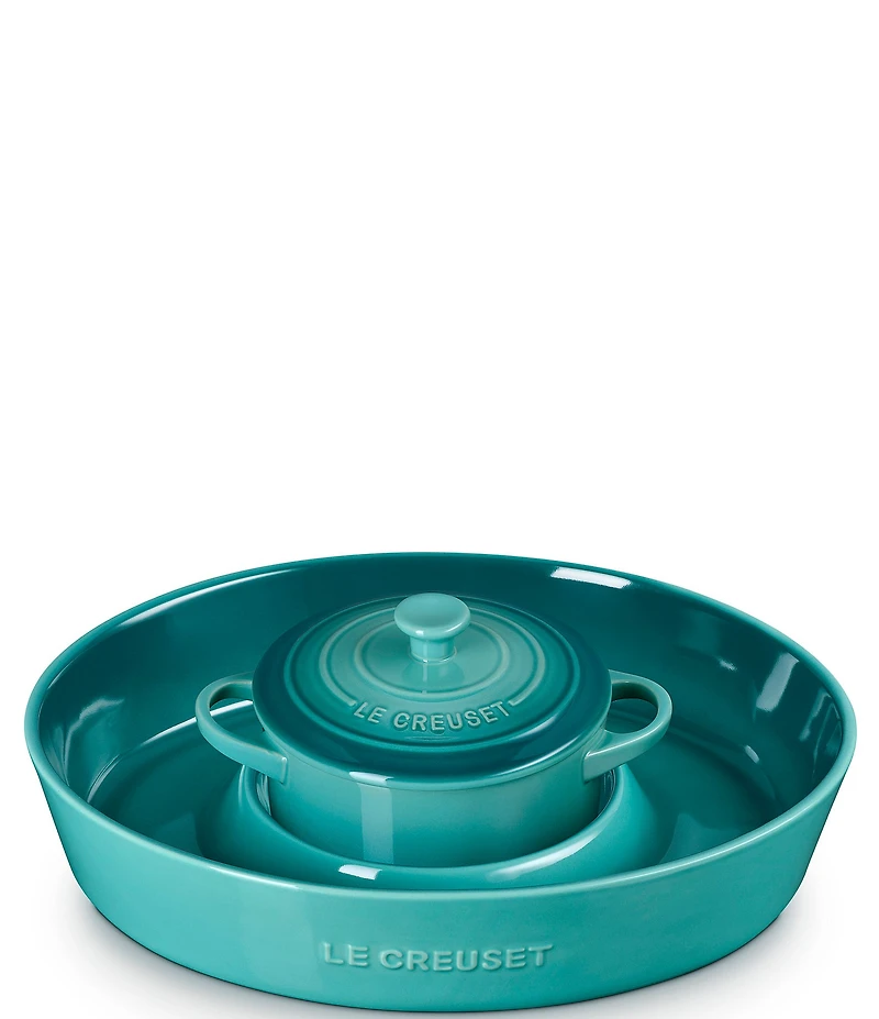 Le Creuset Chip & Dip Mini Cocotte, Set Of 2