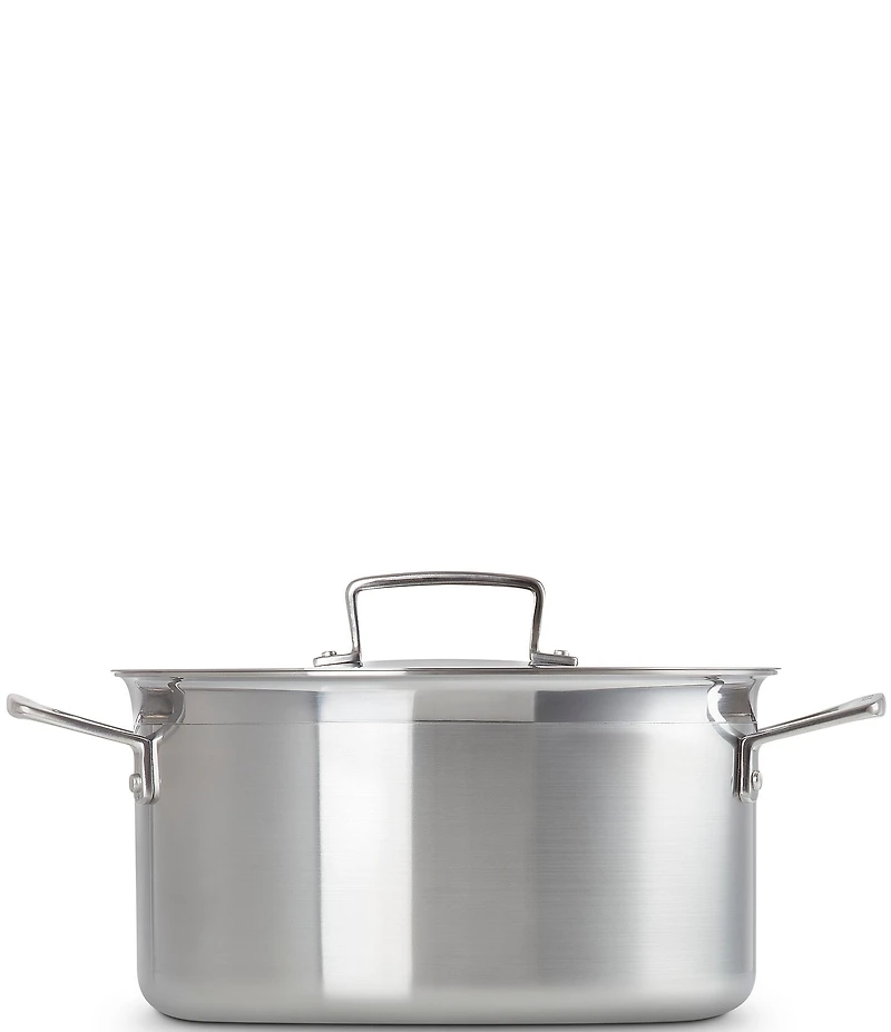 Le Creuset Classic Stainless Steel Deep Round Stockpot, 6.25 Qt.