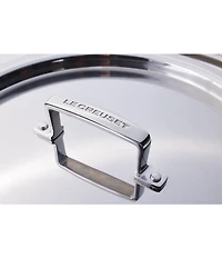 Le Creuset Classic Stainless Steel Deep Round Stockpot, 6.25 Qt.