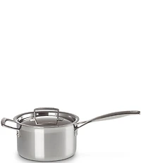 Le Creuset Classic Stainless Steel Round Saucepan with Lid