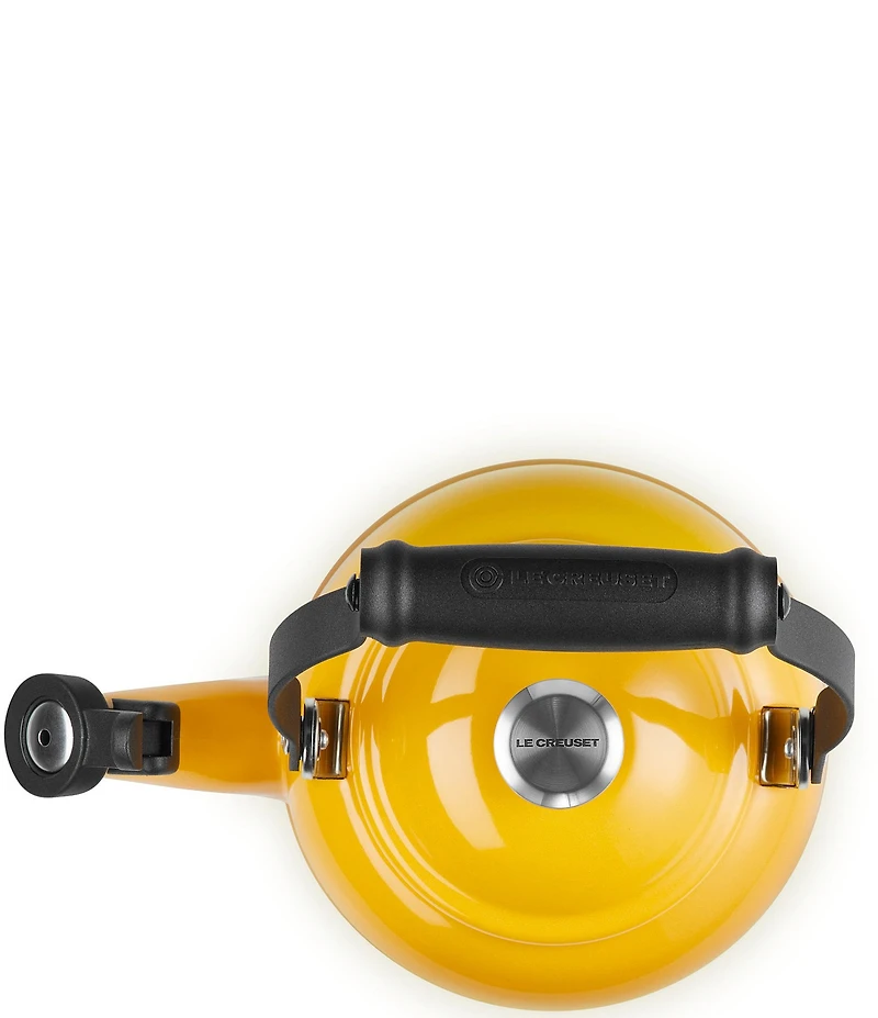 Le Creuset Demi 1.25-Quart Enameled Steel Tea Kettle - Nectar