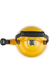 Le Creuset Demi 1.25-Quart Enameled Steel Tea Kettle - Nectar