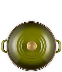 Le Creuset Enamel on Steel Classic Round Stockpot with Gold Knob, 12-qt.