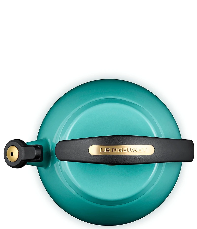 Le Creuset Enamel-On-Steel Cloche Kettle with Gold Knob, 2.2 Qt.