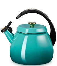 Le Creuset Enamel-On-Steel Cloche Kettle with Gold Knob, 2.2 Qt.