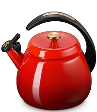 Le Creuset Enamel-On-Steel Cloche Kettle with Gold Knob, 2.2 Qt.