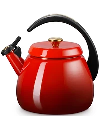 Le Creuset Enamel-On-Steel Cloche Kettle with Gold Knob, 2.2 Qt.