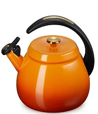 Le Creuset Enamel-On-Steel Cloche Kettle with Gold Knob, 2.2 Qt.