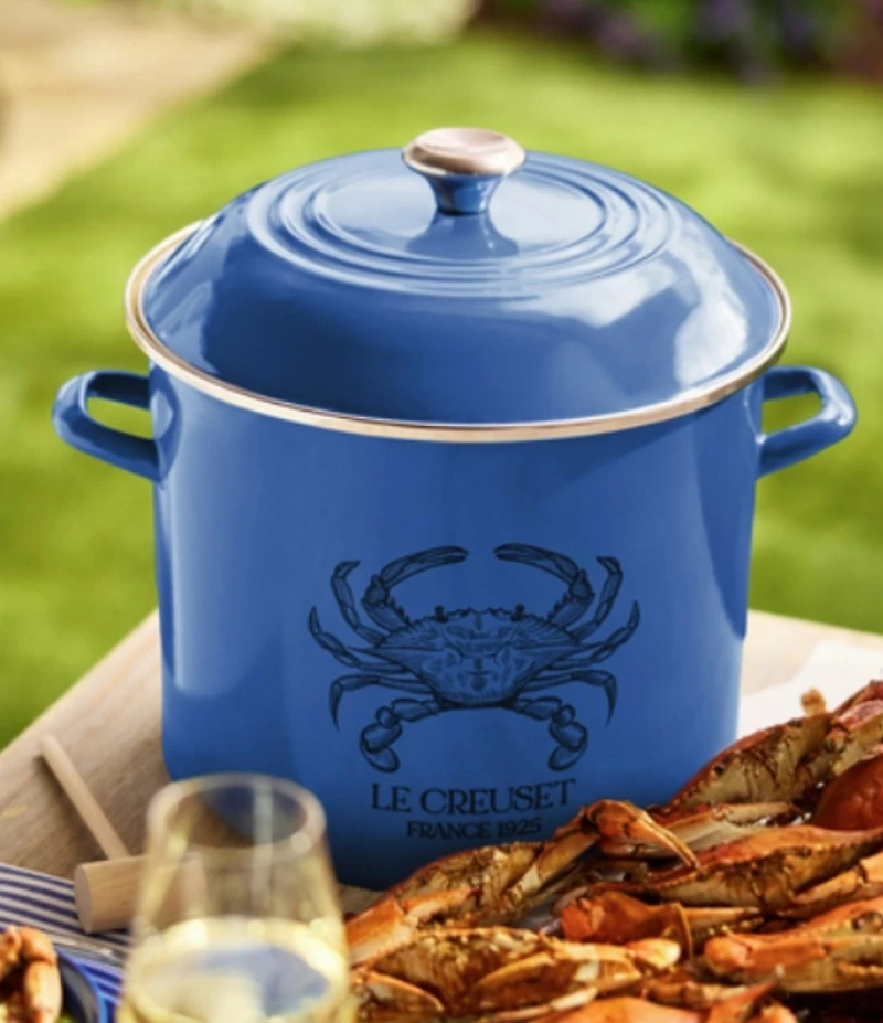 Le Creuset Enamel on Steel Crab Stockpot, 16 qt.