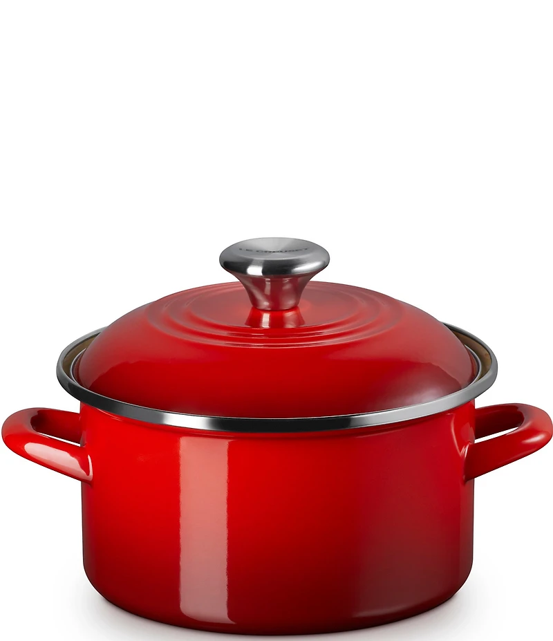 Le Creuset Enamel On Steel Petite Stockpot 3.8-Quart