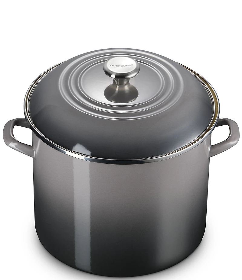 Le Creuset Enamel-On-Steel Stockpot With Stainless Steel Knob, 16 Qt.