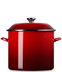 Le Creuset Enamel-On-Steel Stockpot With Stainless Steel Knob, 16 Qt.