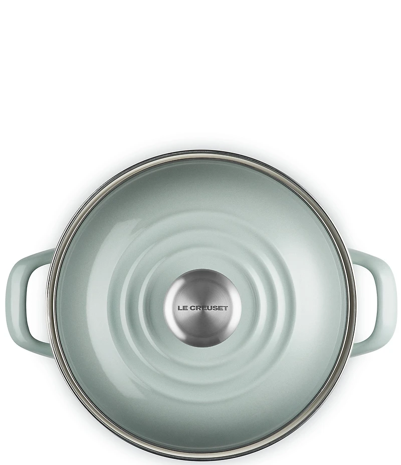 Le Creuset Enamel-On-Steel Stockpot With Stainless Steel Knob