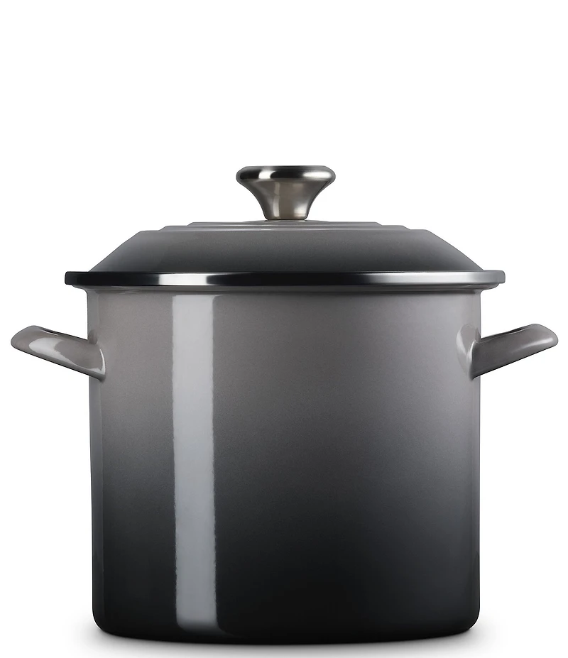 Le Creuset Enamel-On-Steel Stockpot With Stainless Steel Knob, 8-Qt.