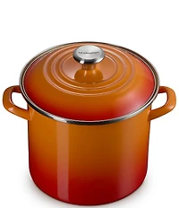 Le Creuset Enamel-On-Steel Stockpot With Stainless Steel Knob, 8-Qt.