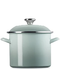 Le Creuset Enamel-On-Steel Stockpot With Stainless Steel Knob, 8-Qt.