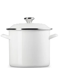 Le Creuset Enamel-On-Steel Stockpot With Stainless Steel Knob, 8-Qt.