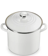 Le Creuset Enamel-On-Steel Stockpot With Stainless Steel Knob, 8-Qt.