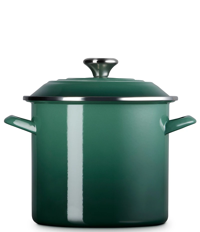 Le Creuset Enamel-On-Steel Stockpot With Stainless Steel Knob, 8-Qt.