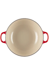 Le Creuset Enameled Cast Iron Holly Collection Traditional Chef's Oven with Lid, 4.5-Quart