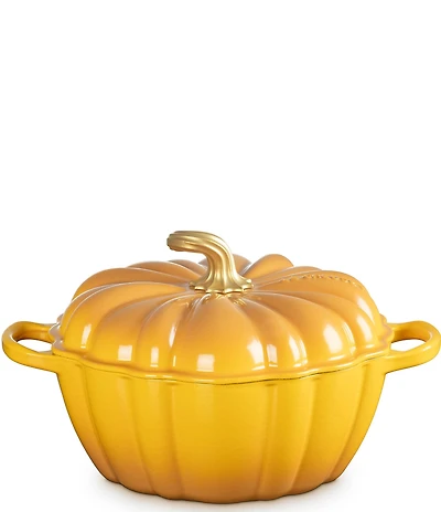 Le Creuset Enameled Cast Iron Signature Pumpkin Cocotte, 4 qt.