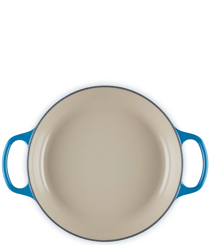 Le Creuset Enameled Cast Iron Signature Round Braiser with Glass Lid, 2.25 Qt.