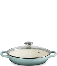 Le Creuset Enameled Cast Iron Signature Round Braiser with Glass Lid, 2.25 Qt.