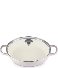 Le Creuset Enameled Cast Iron Signature Round Braiser with Glass Lid, 2.25 Qt.