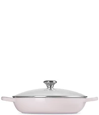 Le Creuset Enameled Cast Iron Signature Round Braiser with Glass Lid, 2.25 Qt.