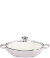 Le Creuset Enameled Cast Iron Signature Round Braiser with Glass Lid, 2.25 Qt.