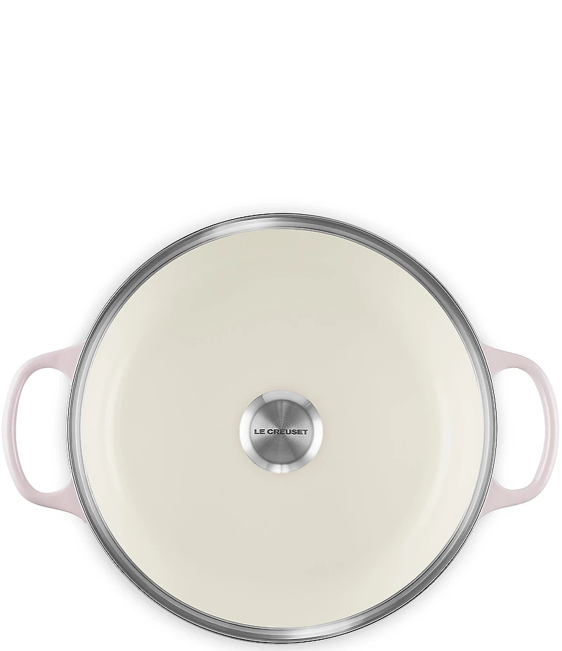 Le Creuset Enameled Cast Iron Signature Round Braiser with Glass Lid, 2.25 Qt.