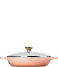 Le Creuset Enameled Cast Iron Signature Round Braiser with Glass Lid, 2.25 Qt.