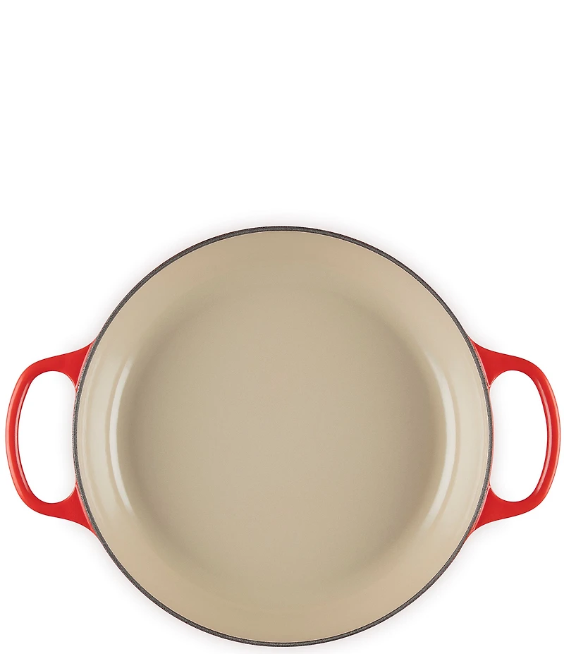 Le Creuset Enameled Cast Iron Signature Round Braiser with Glass Lid, 2.25 Qt.