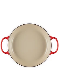 Le Creuset Enameled Cast Iron Signature Round Braiser with Glass Lid, 2.25 Qt.