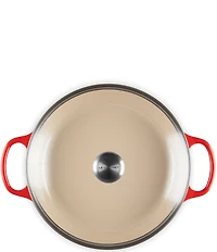 Le Creuset Enameled Cast Iron Signature Round Braiser with Glass Lid, 2.25 Qt.