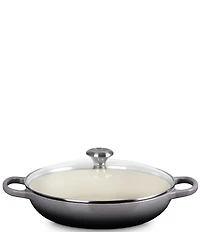 Le Creuset Enameled Cast Iron Signature Round Braiser with Glass Lid, 2.25 Qt.