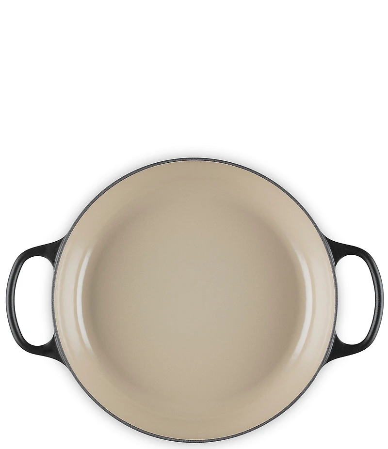 Le Creuset Enameled Cast Iron Signature Round Braiser with Glass Lid, 2.25 Qt.