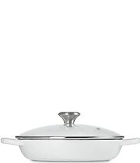 Le Creuset Enameled Cast Iron Signature Round Braiser with Glass Lid, 2.25 Qt.