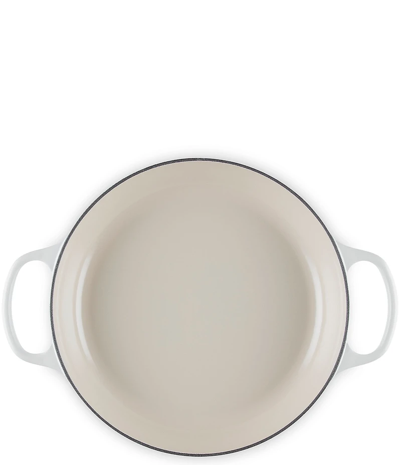 Le Creuset Enameled Cast Iron Signature Round Braiser with Glass Lid, 2.25 Qt.