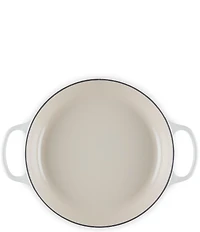 Le Creuset Enameled Cast Iron Signature Round Braiser with Glass Lid, 2.25 Qt.