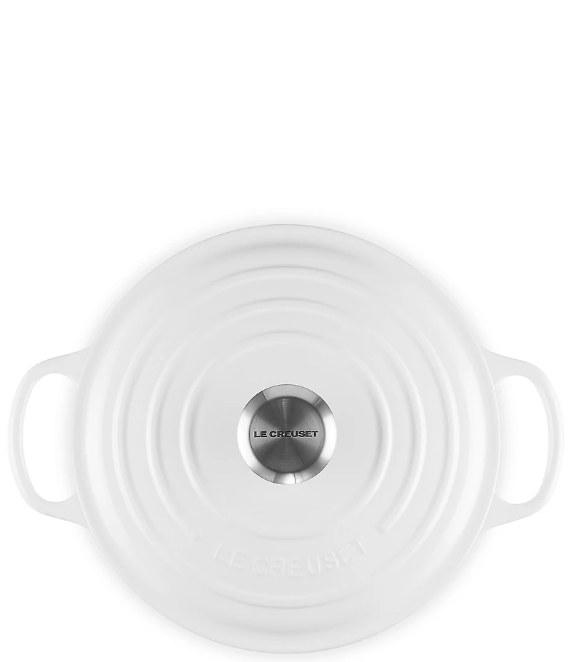 Le Creuset Enameled Cast Iron Signature Wide Round Oven, 3.5 qt