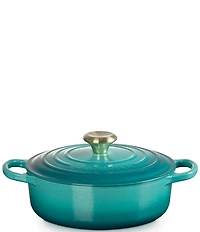 Le Creuset Enameled Cast Iron Signature Wide Round Oven, 3.5 qt