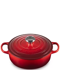 Le Creuset Enameled Cast Iron Signature Wide Round Oven, 3.5 qt